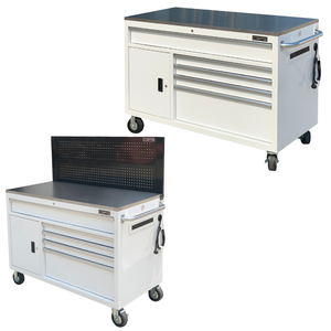 OEM en acier enduit de poudre d'armoire de stockage d'outil de roulement de 132cm soutenu pour l'industrie d'entrepôt de garage - Product Image 1