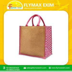 Bolsas de Yute natural de moda reutilizables personalizadas ecológicas bolsas de yute lisas personalizadas para la venta solución de compras sostenible - Product Image 2