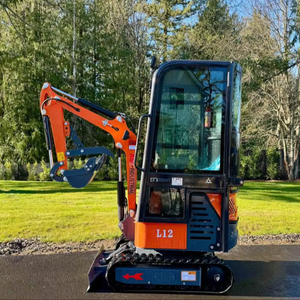 LIVRAISON GRATUITE AGT LH12RS MINI-EXCAVATRICE HYDRAULIQUE 30 CV LAME DE REMPLISSAGE 36 POUCES BAC 15 POUCES VENTILATEUR DE REFROIDISSEMENT DU MOTEUR EPA CE AUXILIARY PLUMBED - Product Image 1