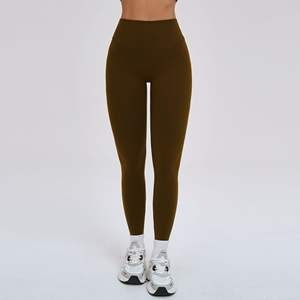 Leggings de yoga pour femmes de haute qualité en gros personnalisés, taille haute, relevage des hanches, séchage rapide, respirant, leggings de sport pour l'entraînement - Product Image 6