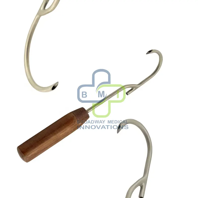 High Quality Stainless Steel Wire Passer Guide Orthopedic Veterinary Surgery with Fiber Handle by Broadway Medical Innovations.