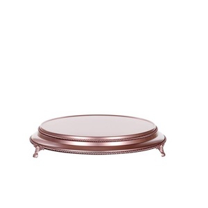 Soporte de Madera para Pastel de 3 Niveles con Borde de Diseño Personalizado, Ideal para Fiestas y Eventos - Product Image 6