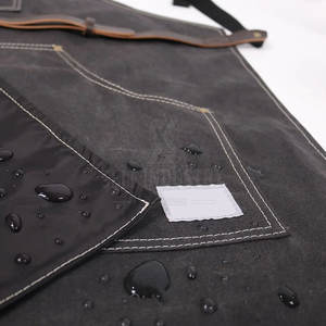 Delantal de leñador de tela de algodón personalizado, servicio OEM hecho en Pakistán, delantal de leñador ligero - Product Image 6