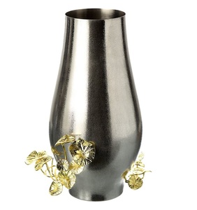 Vente directe Top Vente Métal Aluminium Luxe Attrayant Maison Hôtel Restaurant Décoration de Mariage Coastal-Style Pot de Fleur. - Product Image 2