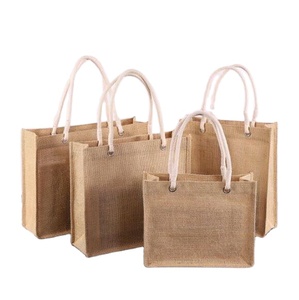 กระเป๋าชายหาดผ้าปอกระเจาพิมพ์ลายตัวอักษรอ้างราคาถูกดีไซน์ล่าสุดจากโรงงานเวียดนาม - Product Image 1