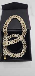 925เงินสเตอร์ลิง14K สีเหลืองทองชุบ4.30Ct ตัดเพชรแท้ปรับแต่งชื่อเครื่องประดับตัวอักษรเสน่ห์สำหรับงานเลี้ยง - Product Image 6