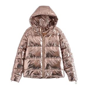 Veste matelassée à col chaud tendance hiver 2026, vêtements décontractés personnalisés, veste bomber imperméable à bulles pour hommes - Product Image 1