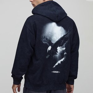 Moda al por mayor personalizado cara diseño hombres sudaderas con capucha transpirable ecológico otoño Streetwear Casual impreso alta 100% algodón - Product Image 6