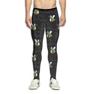 Pantalones de Compresión Personalizables ShanBro CL-003 para Hombre, 100% Algodón, Sin Costuras, Tejido de Punto, con Cordón, Largo Completo, Estampado - Product Image 1