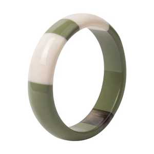 Brazalete de Mujer Hecho a Mano en Acrílico, Brazalete Irregular de Resina, Acetato de Concha de Tortuga, Brazalete Ancho y Grueso con Múltiples Colores - Product Image 2