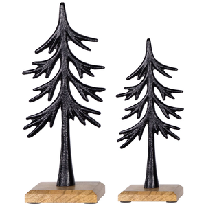 Nouveauté Décoration d'arbre de Noël faite à la main Ornements d'arbre en métal de haute qualité Décoration d'arbre de Noël en bois et en métal - Product Image 2