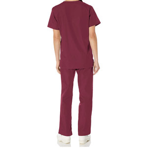 Uniforme de Enfermería de precio barato para mujeres Uniforme de Enfermería de calidad superior al por mayor con bolsillo - Product Image 3