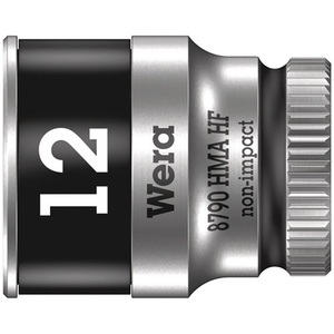 WERA 8790 HMA HF Inserto para llave de tubo de 6 puntas de 1/4 pulgada, 12 mm de ancho y 23 mm de largo - Product Image 1