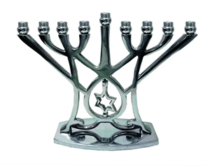 Aluminium Meilleure vente Menorah juive Menorah Hanukkah Menorahs Hanukah Menorah Candle Holder in Custom Design - Product Image 4