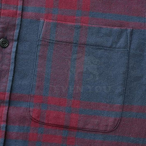 Camisetas Casuales de Franela, Tejido Ligero y Cálido, Corte Relajado, Adecuadas para Uso Diario - Product Image 4