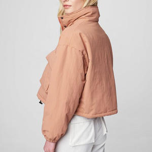 Veste matelassée courte pour femmes, vêtements décontractés surdimensionnés, nouvelle mode, veste à bulles pour femmes, parka chaude et isolée - Product Image 3