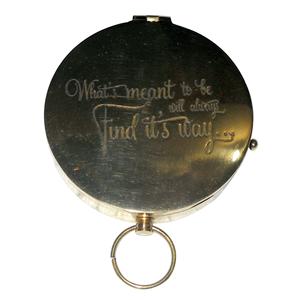 Boussole de poche antique pour voyage randonnée équipement de Navigation extérieur lumineux nouveau laiton Portable montre classique Design Camping - Product Image 1