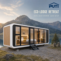 Centre de vente innovant Apple Cabin de 20 pieds – Unité de bureau mobile personnalisée pour l'affichage et la réception immobilière