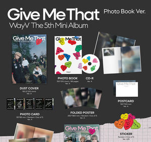 WAYV - [ GIVE ME THAT ] 5º MINI ÁLBUM (Versión con Photobook) Álbum de KPOP Más Vendido en Corea - Product Image 4