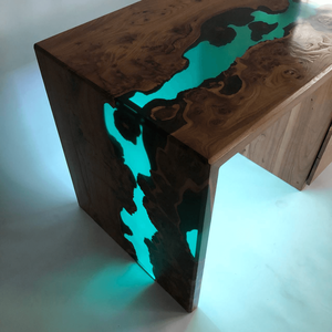 Escritorio de Madera Maciza Personalizado “Anhel” – Escritorio de Oficina Hecho a Mano con Tablero de Roble/Álamo - Product Image 4