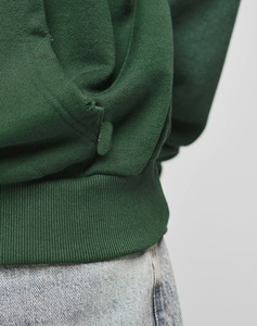 Logo personnalisé surdimensionné vintage lavage à l'acide 100% coton éponge française 500GSM Heavy Boxy Distressed Hoodies avec Sun Fade - Product Image 5