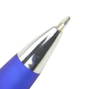 Thương hiệu thiết kế mới uy tín cong trong suốt ballpen với bạc <span class=keywords><strong>TRIM</strong></span> và hình dạng cổ điển - Product Image 1