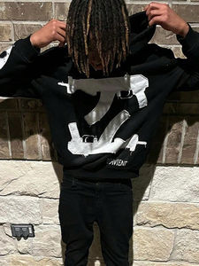 เสื้อฮู้ดผู้ชายสำหรับฤดูหนาวผลิตตามสั่งแบบแฟชั่น - Product Image 5