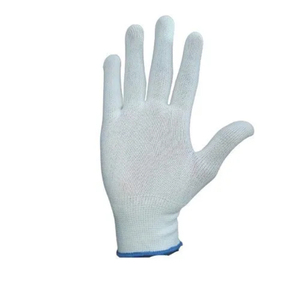 KVR 2024, fábrica al por mayor, guantes de algodón blanco, 40 g/par para jardinería y trabajo de seguridad manual, guantes de algodón blanco - Product Image 1