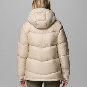 Chaqueta Acolchada para Mujer con Capucha, Diseño Personalizado, Abrigo Cálido de Invierno, Ligero, Resistente al Viento, Chaqueta Larga Acolchada - Product Image 4