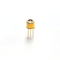 UVWORKS Diode UV profonde UVC LED 275nm, boîtier métallique TO39, 3 broches à traverser, DC12V/24V 15W