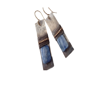 2025 pendientes de Inglaterra para mujer y pendientes de bronce de moda elegante temperamento pendientes de piedra de cristal de color antiguo joyería - Product Image 4