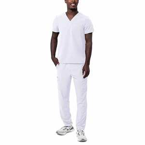 ชุดออกกำลังกายทางการแพทย์สองชิ้นสำหรับพยาบาลทำจากผ้าแคนวาส - Product Image 2