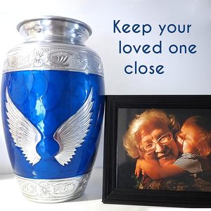 ดูเป็นนวัตกรรมสีขาวมุกพร้อมวงดนตรีสลักโกศฌาปนกิจสำหรับผู้ใหญ่ - Product Image 3