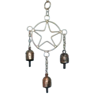 Cloche murale en cuivre de haute qualité cloche de carillon éolien de conception de parapluie fabuleux pour les fêtes de mariage et toute autre utilisation d'événement - Product Image 4