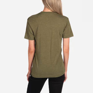 Camisetas de Corte Regular de Secado Rápido para Hombre Level Apparel CI-TC-129, Hechas con Fibra de Algodón/Bambú Ecológica - Product Image 4