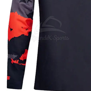 ผ้าสแปนเด็กซ์ระบายอากาศได้ดีพิมพ์ลายได้ตามต้องการสำหรับผู้ชาย - Product Image 6