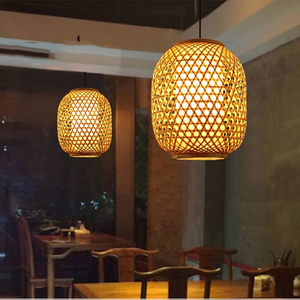 Abat-jour en bambou Top vente suspension décoration de la maison personnalisation à la main fabricant vietnamien - Product Image 5