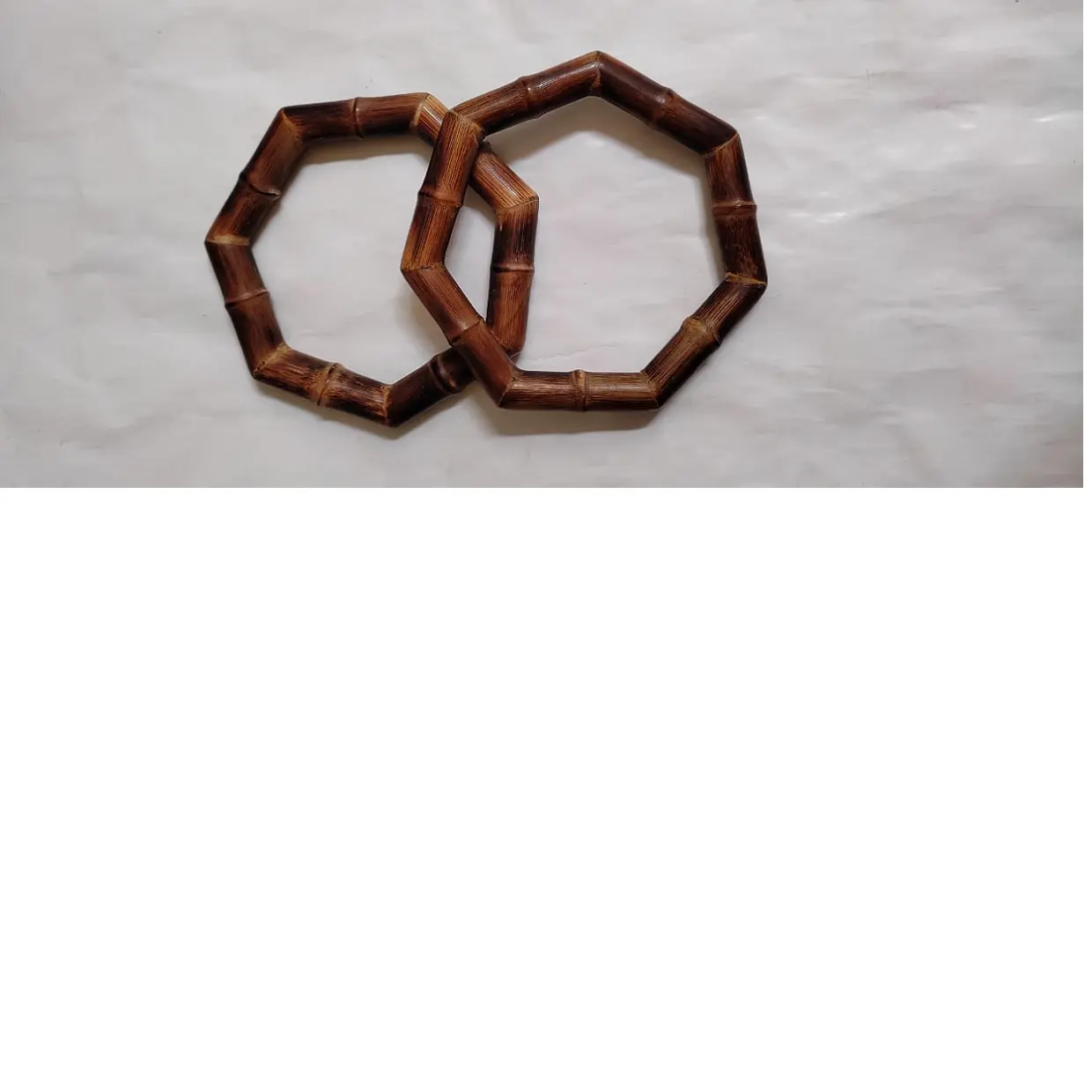 Maßge schneiderte strukturierte Holz taschen griffe, ideal für Taschen hersteller und Taschen handwerker zur Herstellung von Taschen, können in Ihren Mustern hergestellt werden