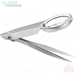 Pince à épiler loupe professionnelle Lentille intégrée pour un travail et un artisanat de précision - Product Image 2