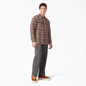 Venta directa de fábrica Vintage hombres sólido 100% algodón estilo Hip Hop secado rápido transpirable ecológico camisa de punto al por mayor - Product Image 2