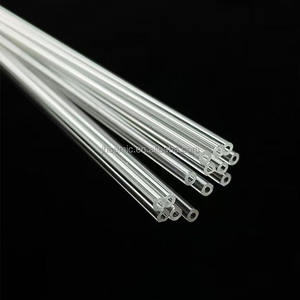 Tabung kapiler kaca kuarsa Diameter kecil (1mm) tahan suhu tinggi buatan pabrik - Product Image 2