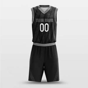 Uniforme de basket-ball de haute qualité meilleure conception personnalisée vêtements de sport de plein air uniforme de basket-ball 100% matériau en polyester - Product Image 4