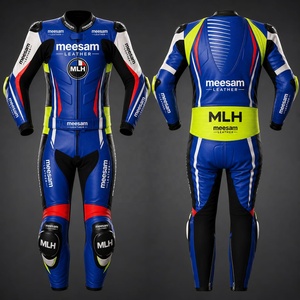 Trajes de Motociclismo de Cuero Premium para Hombre y Mujer, Impresos, Cómodos, con Protección Interna y Externa, Transpirables - Product Image 2