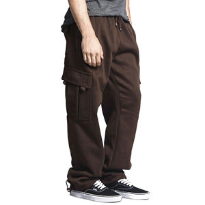 Pantalon de survêtement décontracté et droit pour homme Pantalon de survêtement confortable coupe ajustée Pantalon de survêtement fuselé avec poches pour homme - Product Image 4