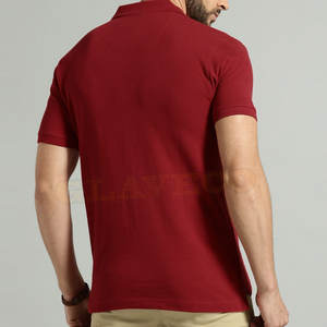 Personalizado para camisetas de polo para hombres Tela de punto de alta calidad Patrón sólido de moda Ropa informal Tallas grandes Opciones - Product Image 3