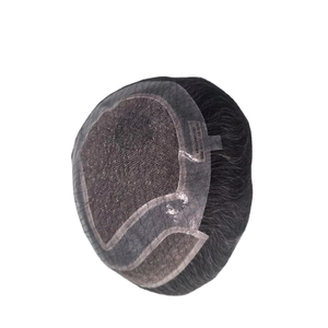 Peluca de Cabello Humano Virgen Remy Indio, Tupé con Ondas Naturales, Trama Única para Prótesis Capilares de Encaje - Product Image 2