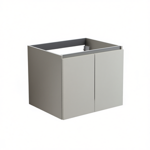 Mueble de Baño Italiano de Diseño Koricini en Gris Perla, con Lavabo de 2 Puertas y 60 cm, Estilo Italiano Premium - Product Image 2