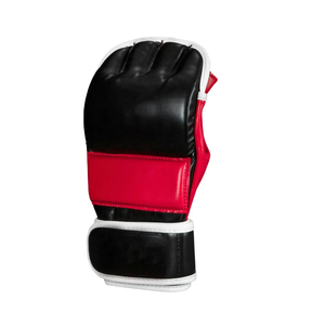 ถุงมือหนังแท้สำหรับต่อสู้ MMA แบบมืออาชีพถุงมือฝึกออกแบบได้ตามที่ต้องการ - Product Image 5