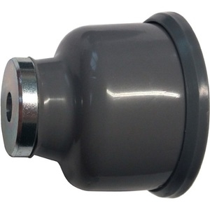 Bloqueur de courant d'air magnétique SCHNEGEL 011/573/1, hauteur 54 mm, en plastique marron avec fixation par cheville - Product Image 1