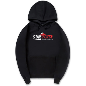 Sweats à capuche Logo d'impression personnalisé Épaule tombante Flock Hoodies Sweat pour hommes Hommes 100% coton 500 Gsm Blanc Poids lourd - Product Image 4